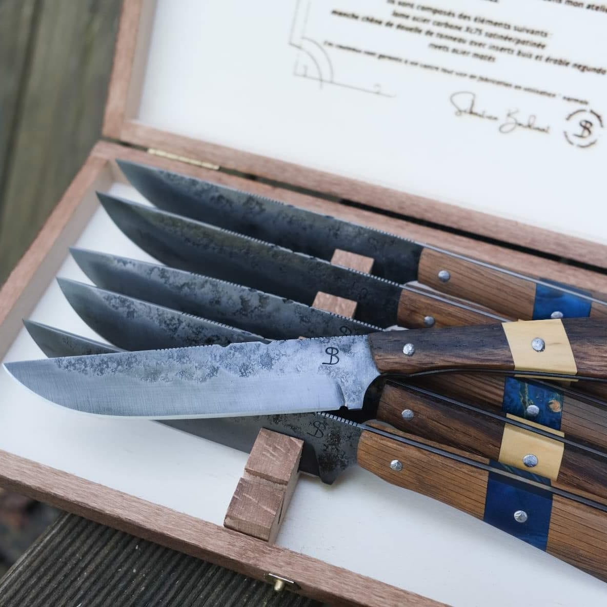 Coffret de 6 couteaux